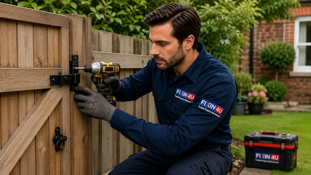 Fixin4u fence and garden gate repairs service in London